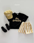Vertical Stripe Shorts