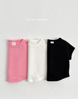 Rounded Hem Long Tee