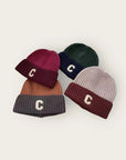 C Two Tone Beanie