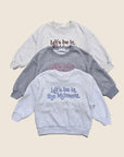 Moment Embroidery Sweatshirt