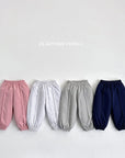 Label Pintuck Jogger Pants