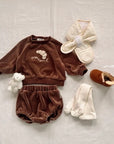 Soft Velour Bloomer (Bebe)