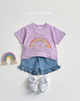 Princess Frill Denim Shorts
