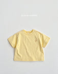 Face Embroidery Short Sleeve Tee