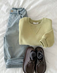 Dart Straight Denim Pants