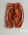 Piping Velour Pants