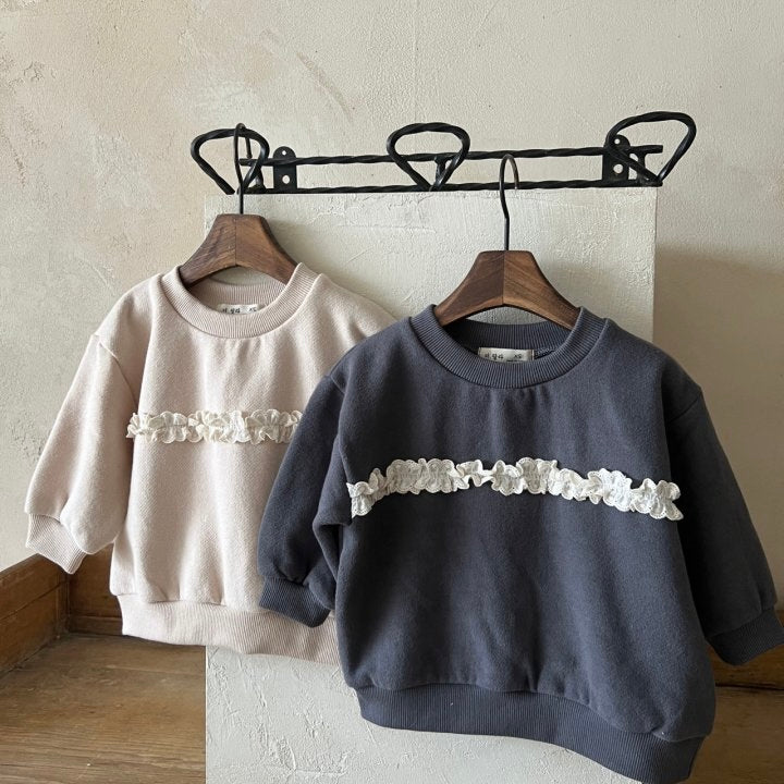 Lace Sweatshirt