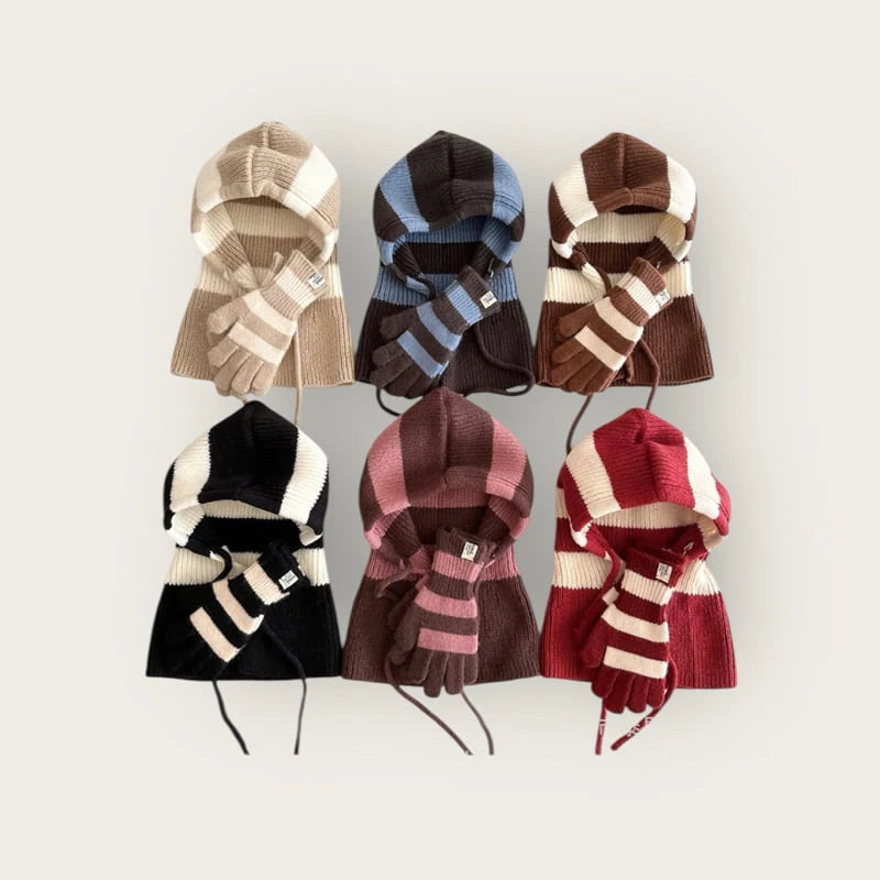 Striped Gloves