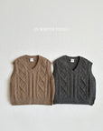 Cable Knit Vest