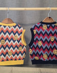 Smile Jacquard Vest