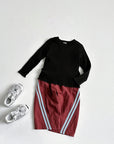 Stripe Track Pants – Weite Hose mit sportlichem Detail