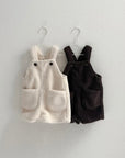 Fleece Overalls