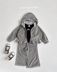 Velour Zip-Up Set