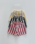 Vertical Stripe Shorts