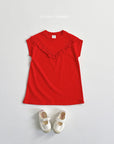 V Frill One-piece
