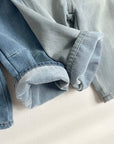 Dart Straight Denim Pants