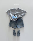 Carpenter Denim Shorts