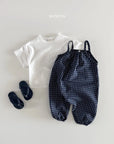 Check Strap Overalls