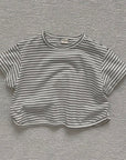 Bam Bam Stripes Tee – Oversized Shirt mit feinen Streifen