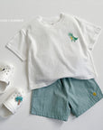Space Dino Short Sleeve Tee