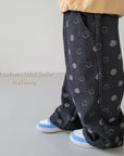 Round Denim Pants
