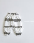 Tie Water Printed Pants