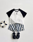 V-Stitch Raglan Tee