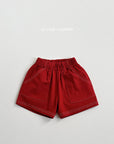 Cotton Stitch Pocket Shorts
