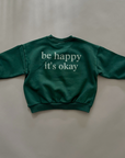 Be Happy Sweater – Botschaft zum Wohlfühlen
