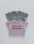 Love Is All Tee (with Mom)
