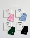 Racket V-Neck Set