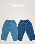 Tapered Denim Pants