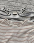 Bam Bam Stripes Tee – Oversized Shirt mit feinen Streifen