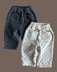 Dot Fleece Pants