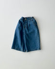 Ribbon Falling Denim Pants