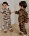 Leopard Anorak Set