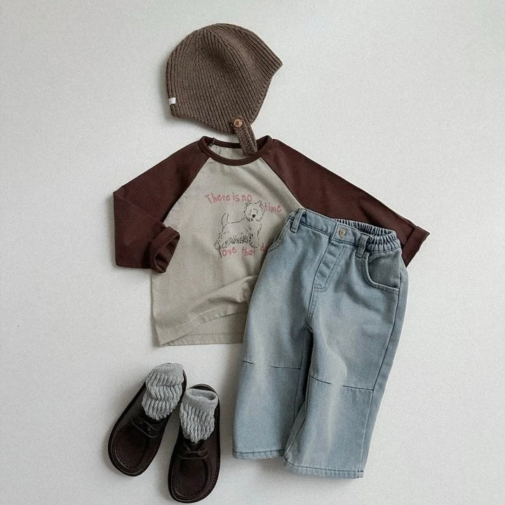 Happy Raglan Tee