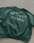 Be Happy Sweater – Botschaft zum Wohlfühlen