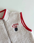Smile Fleece Vest