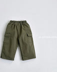 Stretch Cargo Cotton Pants