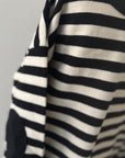 Bold Stripes Sweater – Oversize-Streifen mit Statement-Faktor