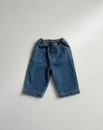 Half Cut Denim Pants