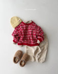 Snowflake Knit Sweatshirt