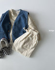 Denim Vest – Leichte Jeansweste mit Easy-Fit