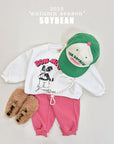 Bow Wow Raglan Top Bottom Set
