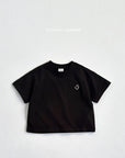 Face Embroidery Short Sleeve Tee