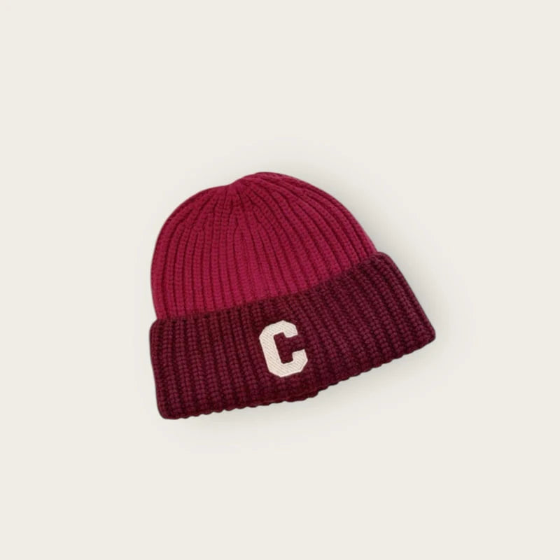 C Two Tone Beanie