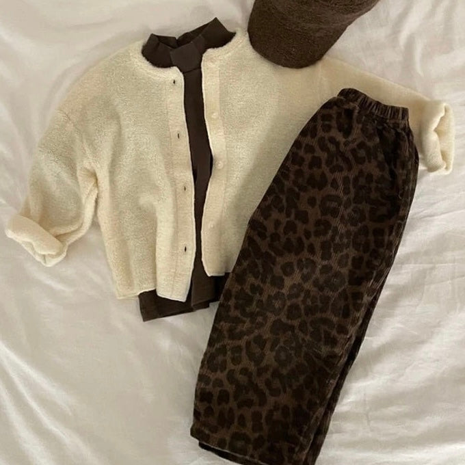 Leo Cord Pants – Statementhose mit Gummibund