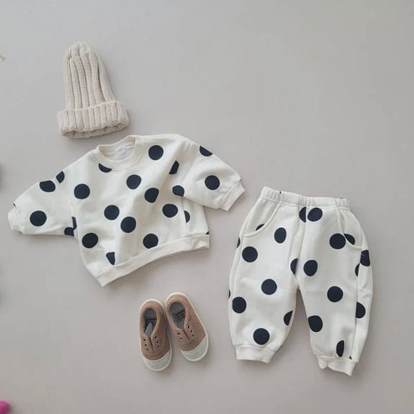 Fleece Bubble Top Bottom Set