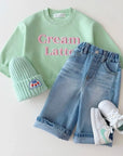 Cream Latte Sweatshirts